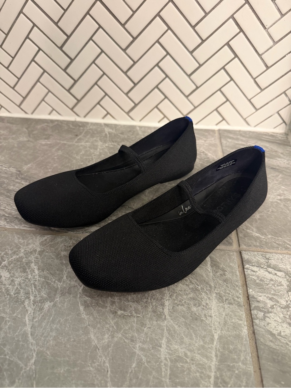 Rothy's Black Mary Jane Flats - Picture 4 of 7